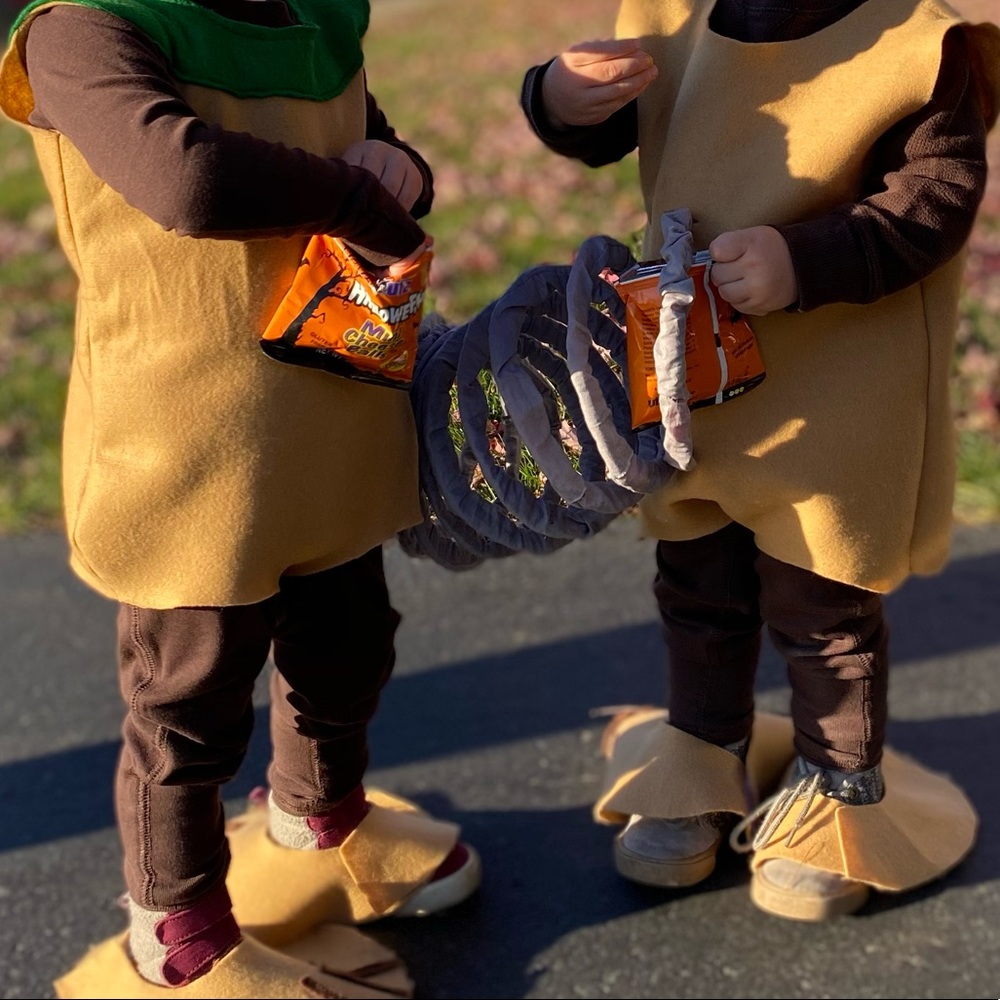 Twin Slinky Dog Halloween Costume